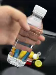 Nước khoáng dùng một lần chai rỗng 500ml chai nhựa trong suốt một pound nước giải khát chai enzyme có nắp Chai nhựa