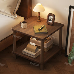 Bedside Table for Home Bedroom 2026 New Model Bedside Table in Antique Style Square Table Small Table Storage Rack Side Table