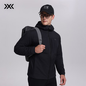 
X-BIONIC Beaver 80g Gold Label P Cotton Warm Hooded Cotton Jacket for Men (B2) Autumn and Winter Hiking Men's Cotton Jacket