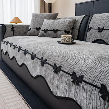 Light luxury high-end four-season universal sofa cushion