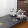 Bộ khay trà đá Wujin, cấp nước hoàn toàn tự động, bàn trà, ấm đun nước, bếp từ tích hợp, biển trà gia đình, khắc chữ theo yêu cầu ban tra dien thong minh Bàn trà điện