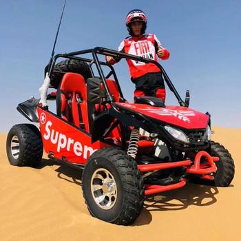 Off-road four-wheel drive ATV electric single and double