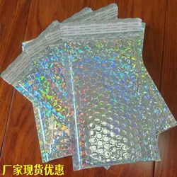 Ready-Made Colorful Laser Aluminum-Coated Bubble Bags, Self-Adhesive Envelope Bags, Electronic and Cosmetic Express Packaging Bags