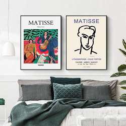 henri matisse Nordic style dining table decoration painting TV cabinet table top painting Matisse famous painting