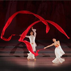  Yangge Red Silk Cloth, Red Silk Gymnastics Ribbon, Streamer, Children's Waist Drum Stick, Square Scarf, Dance Props