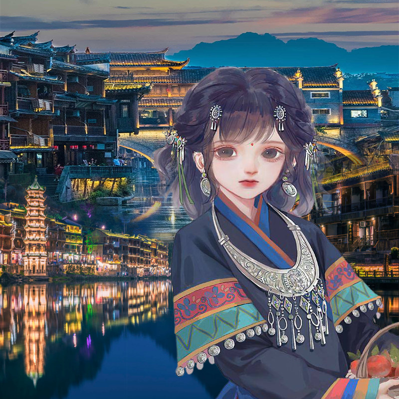 长沙湖南凤凰古城旅游纯玩2天1晚跟团游边城茶峒古镇芙蓉镇苗寨