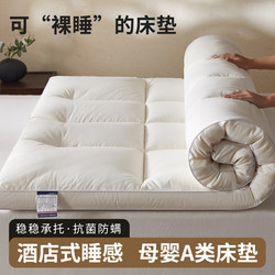 Class a Thickened Deep Sleep Antibacterial Soft Mattress for Home Bedroom, Non-Slip Base, Student Dormitory Single Mattress