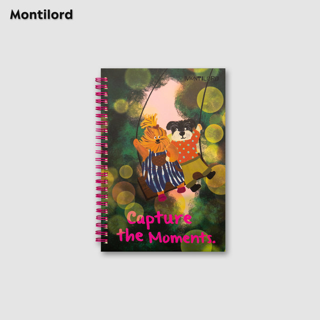 {Montilord}A5 feeding plan thick coil book, thick paper, beautiful memory, feeding baby diary, thickened, eye protection, simple, waterproof, horizontal spreader, smooth birth, beautiful mother and baby complementary food