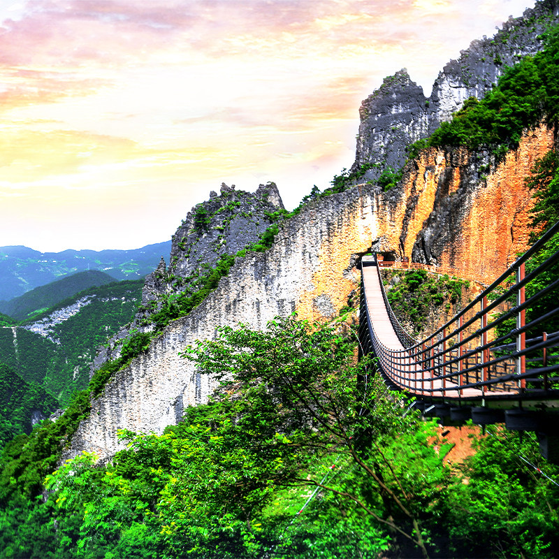 【自由行】涪陵816工程+大裂谷+枳人客栈+万垚酒店4天3晚