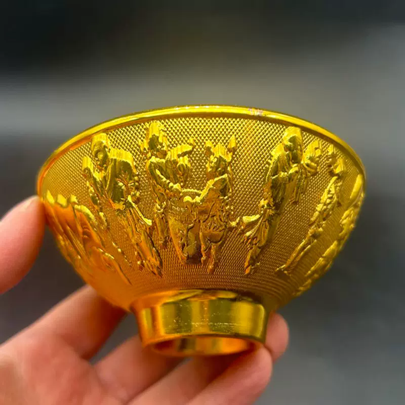 古玩收藏古代秦朝青铜酒杯爵杯家居摆件父辛爵青铜酒杯包邮