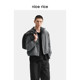 nice rice 25 spring new short woven stand collar loose casual jacket NHC06031