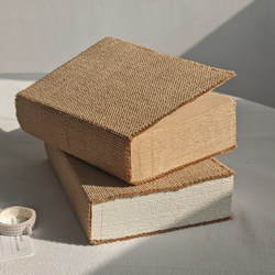 Dictionary-Style Notebook with Linen Edges, Vintage-Style Journal, Kraft Paper, One Book for One Year of Diary, One Page Per Day, Extra-Thick Notebook, Annual Record, Company Annual Meeting Event Souvenir, Opening Celebration Gift