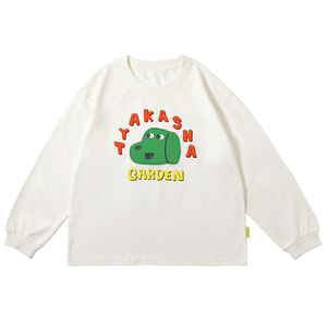 
TYAKASHAKIDS Takasha children's tops boys and girls T-shirt round neck loose long-sleeved T-shirt
