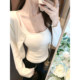 JustQin2025 new sexy suspender top slim and beautiful back shirt for women
