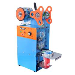 Yidong Sealing Machine D9 Small Manual Sealing Machine for Milk Tea and Beverages, Hand-Pressed Commercial Sealing Machine for Breakfast Shops and Soy Milk Cup Sealing