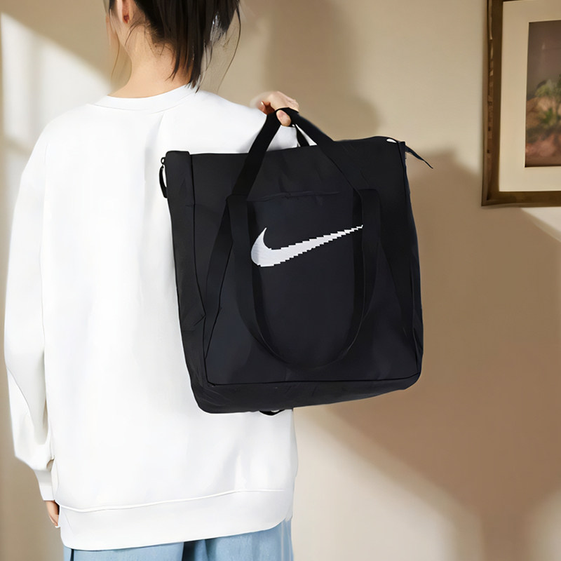 Аутентичная женская повседневная сумка для спортивных тренировок Nike сумка через плечо большая вместительная сумка DR7217-010