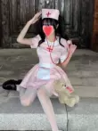 cosplay y tá sexy Gợi Cảm Trang Phục Hóa Trang Halloween Bác Sĩ Cosplay Người Giúp Việc Y Tá Trang Phục Màu Trắng Dễ Thương Thiên Thần Nguyên Chất Desire Đồng Phục Phù Hợp Với bộ đồ hầu gái sexy đồ ngủ nữ cosplay 