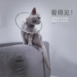 Elizabethan cat sterilization post-surgery care collar