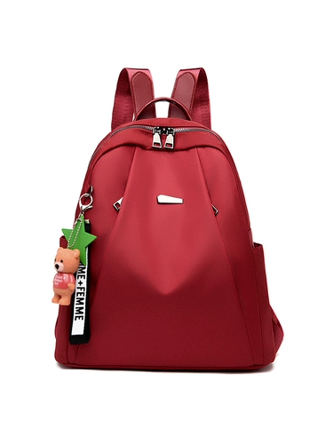 Рюкзак, модная универсальная сумка через плечо для отдыха для путешествий, ткань оксфорд, в корейском стиле