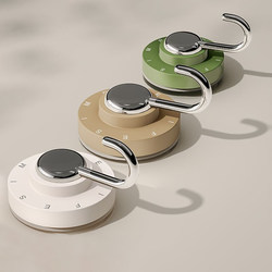 Suction Cup Hooks, No Drilling Required, Strong Load-Bearing Vacuum Hooks, Traceless Adhesive Hooks for Kitchen Walls, Bathroom, and Behind Doors