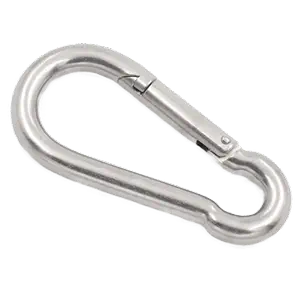 Stainless Steel Carbine Snap Hooks with Eyelet