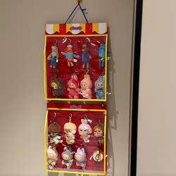 Blind Box Storage Display Rack, Wall-Mounted Dustproof Felt Hanging Bag for Home Use, Doll Storage Bag