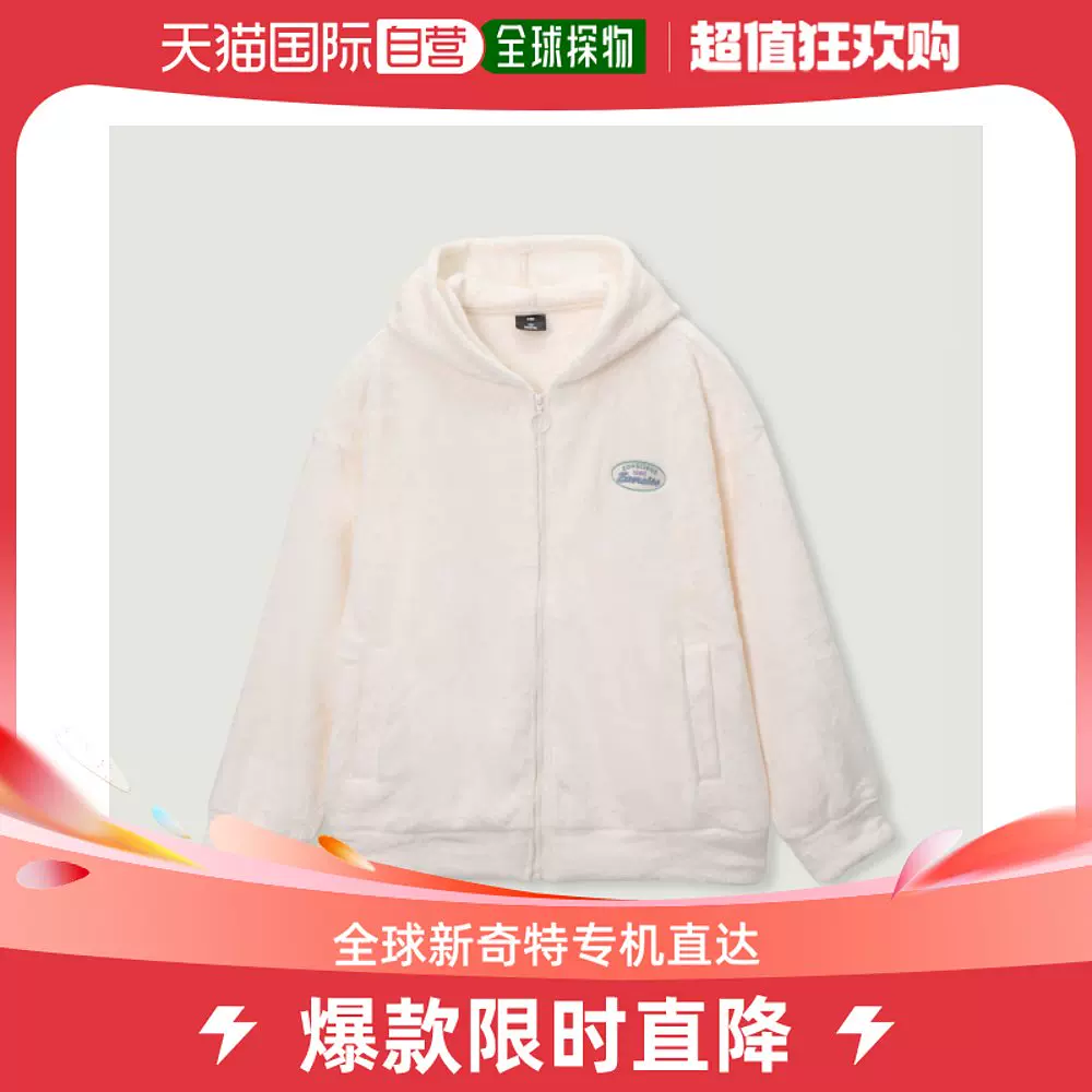 韩国直邮Hang Ten 普通外套[HANGTENZ] 女童皮草BOA 帽子门襟_-Taobao