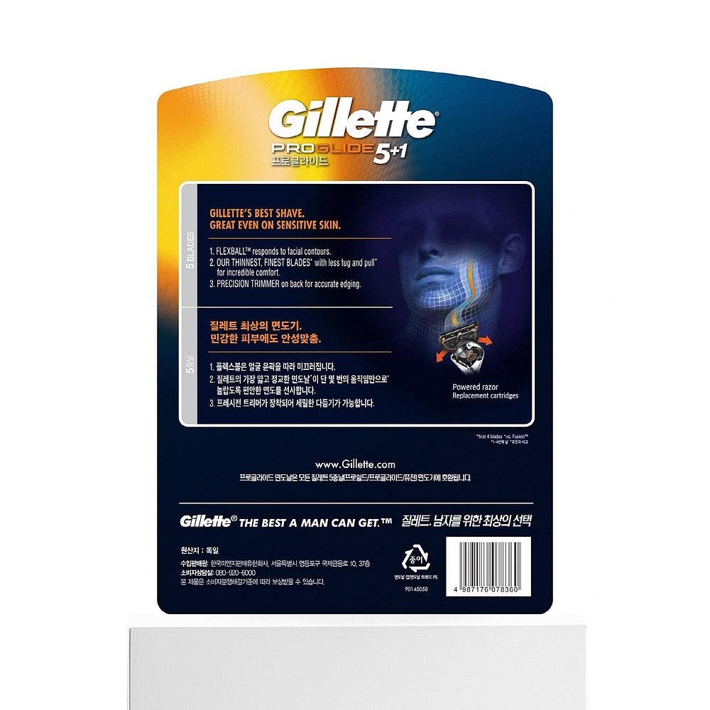 Gillette プログライド 5+1 替え刃 28個セット ジレット プログライド 5+1 替刃 (28個入り) - ドイツ輸入