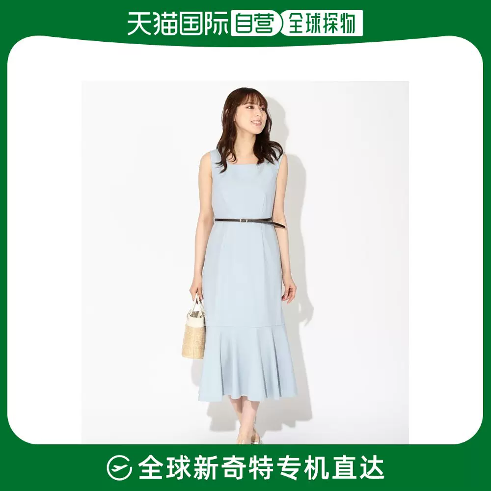 日本直郵MISCH MASCH 2023春夏新款女士帶腰帶洋裝MM317445-Taobao