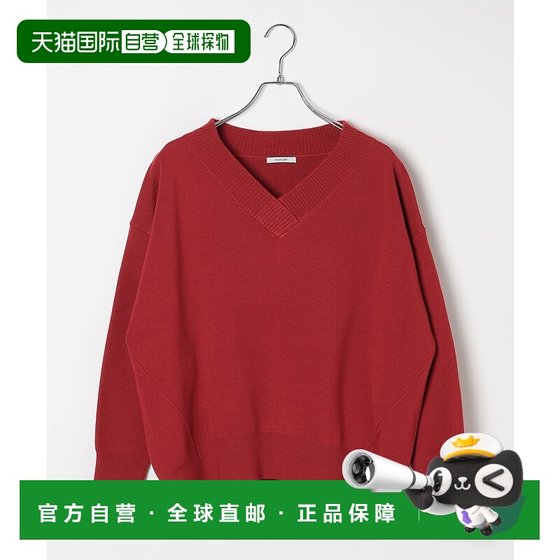 
1 hour refundable Japan direct mail BAYFLOW women's loose V-neck sweater puffy and dry fabric 582