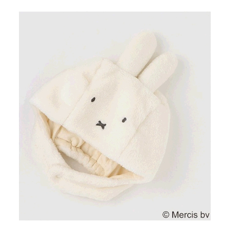 日本直邮petit main 儿童耳朵帽dick bruna 特别设计防寒保暖-Taobao