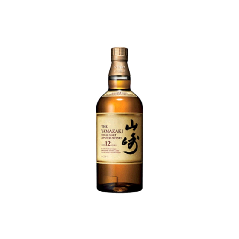 日本直邮SUNTORY三得利山崎窖藏12年单一麦芽威士忌700ml无盒版-Taobao