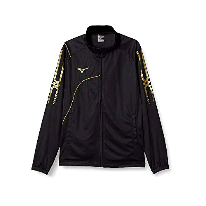 
[Direct Mail from Japan] Mizuno Mizuno Men's Jacket Black Short Sleeve Loose, Comfortable, Breathable and Trendy