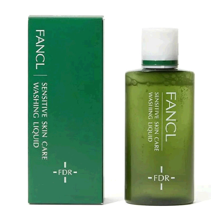 
Japan direct mail FANCL Fang Ke additive-free liquid cleanser 60ml for sensitive skin genuine