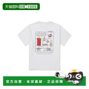 
Direct mail from Japan Snow Peak pure cotton camping short-sleeved printed T-shirt round neck