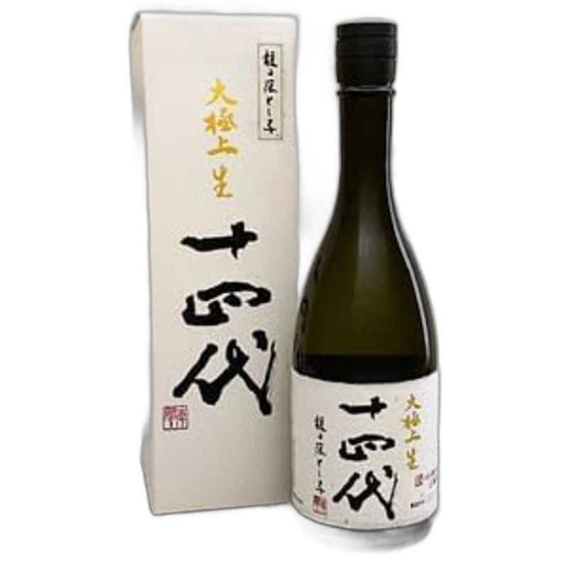 日本直邮进口十四代清酒本丸大极上生纯米大吟酿酒礼盒装720ml-Taobao 