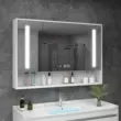 Nhà vệ sinh phòng tắm tủ gương thông minh hộp gương treo tường riêng biệt gương trang điểm gương phòng tắm gương phòng tắm có giá để đồ