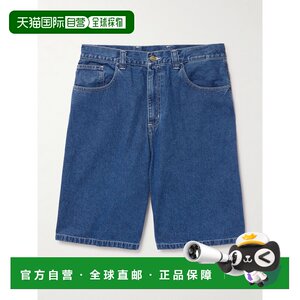 
1 hour refundable Hong Kong direct mail CARHARTT WIP men's Brandon wide-leg denim shorts I03654