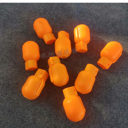 Rubber Grenade Model, Ultra-Light Orange Training Shell, Plastic Grenade Simulation Training for Long-Range Accurate Throwing, Film Props