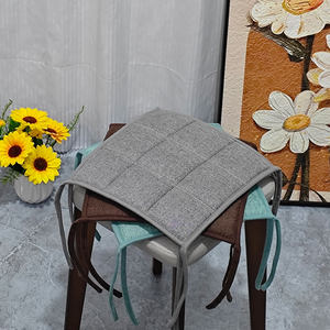 
All-season universal cotton and linen chair cushion dining chair cushion square stool cushion home seat cushion student sitting ass cushion