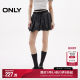 ONLY2025 summer new retro plaid elastic waist playful pumpkin skirt high waist flower bud skirt skirt women
