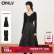 ONLY Summer Temperament Than Golden Style Mid-Long Skirt Knitted Sling Skirt Set Dress Women
