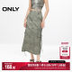 ONLY Outlet summer trendy design sense old work pocket long skirt for women
