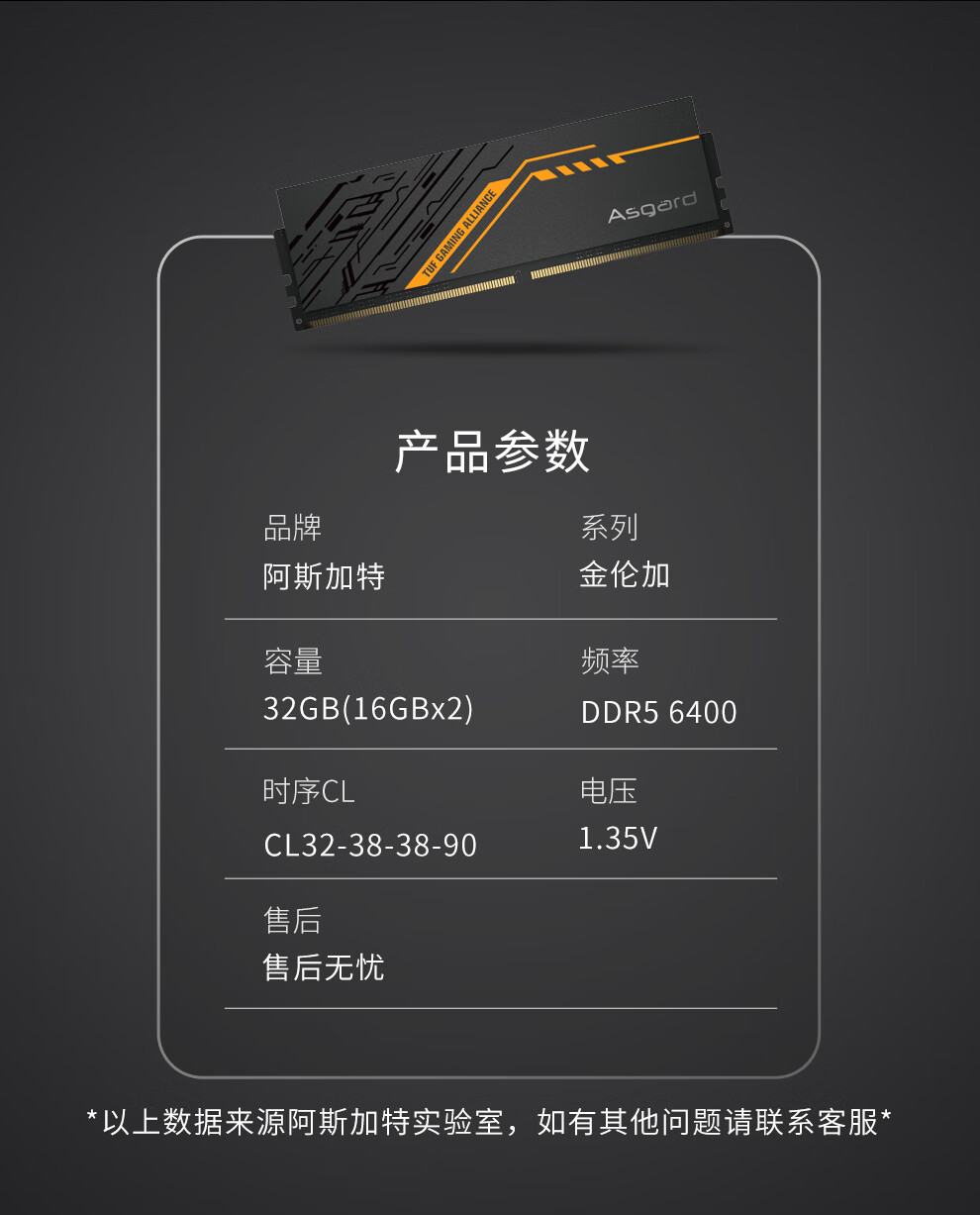 アスガルド（Asgard）32GB（16GB×2）DDR5 6400