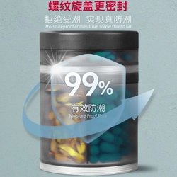 Portable Medicine Box, Large-Capacity Medicine Storage Box, Household Medicine Tablets, Medicine Pills, Japanese Portable Medicine Box