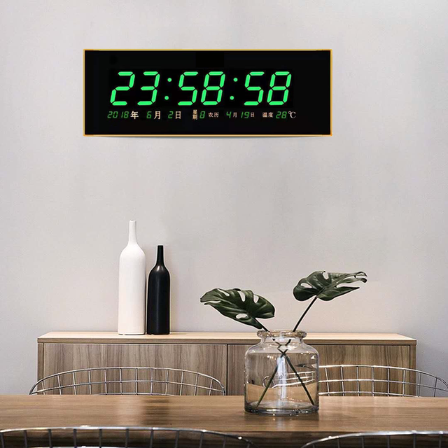 Plug -in large -scale permanent calendar satellite wifi automatic time ...