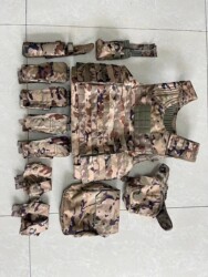 Weight-Bearing Fitness Quick-Release Training Vest, Protective Multifunctional Tactical Vest, Bulletproof Vest with Expandable Steel Plates That Can Be Inserted