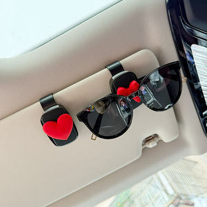 
Sun visor special car glasses clip bow multifunctional car sunglasses frame new storage clip press