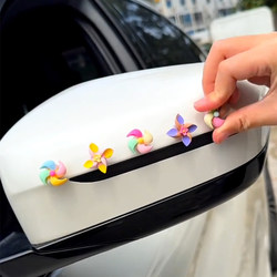 Car Accessories, Small Windmills for Cars, Electric Vehicle Rearview Mirror Decorations, Motorcycle and Bicycle Small Accessories