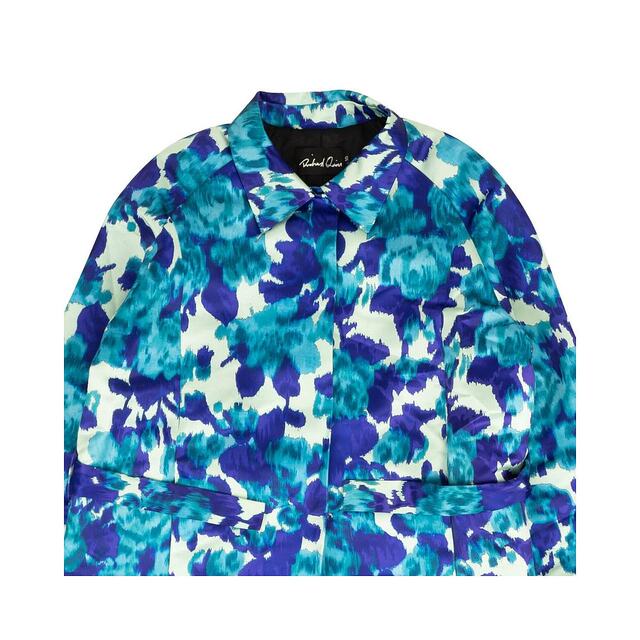 Richard QuinnRichard Quinn Moire Multicolor Print Mac -
